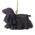 Black Cocker Spaniel Dog Hand Knit Christmas Ornament - ARCADIA HOME